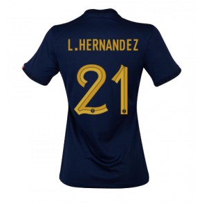 Francuska Lucas Hernandez #21 Domaci Dres za Ženska SP 2022 Kratak Rukavima